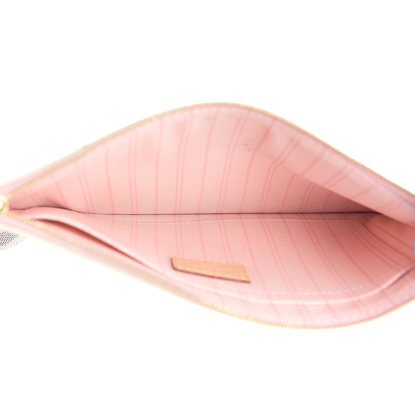 Damier Azur Neverfull MM GM Pochette Rose Ballerine