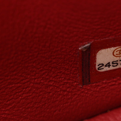 Chanel Caviar Quilted Mini Square Flap Red 7 of 12