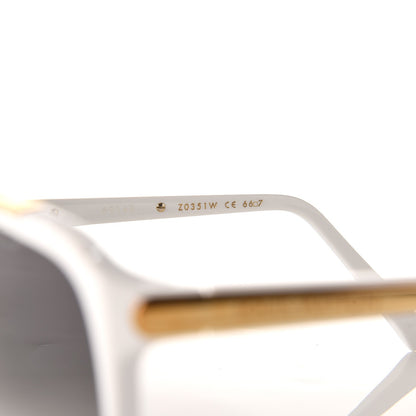 Louis Vuitton Evidence Sunglasses Z0351W White 6 of 9