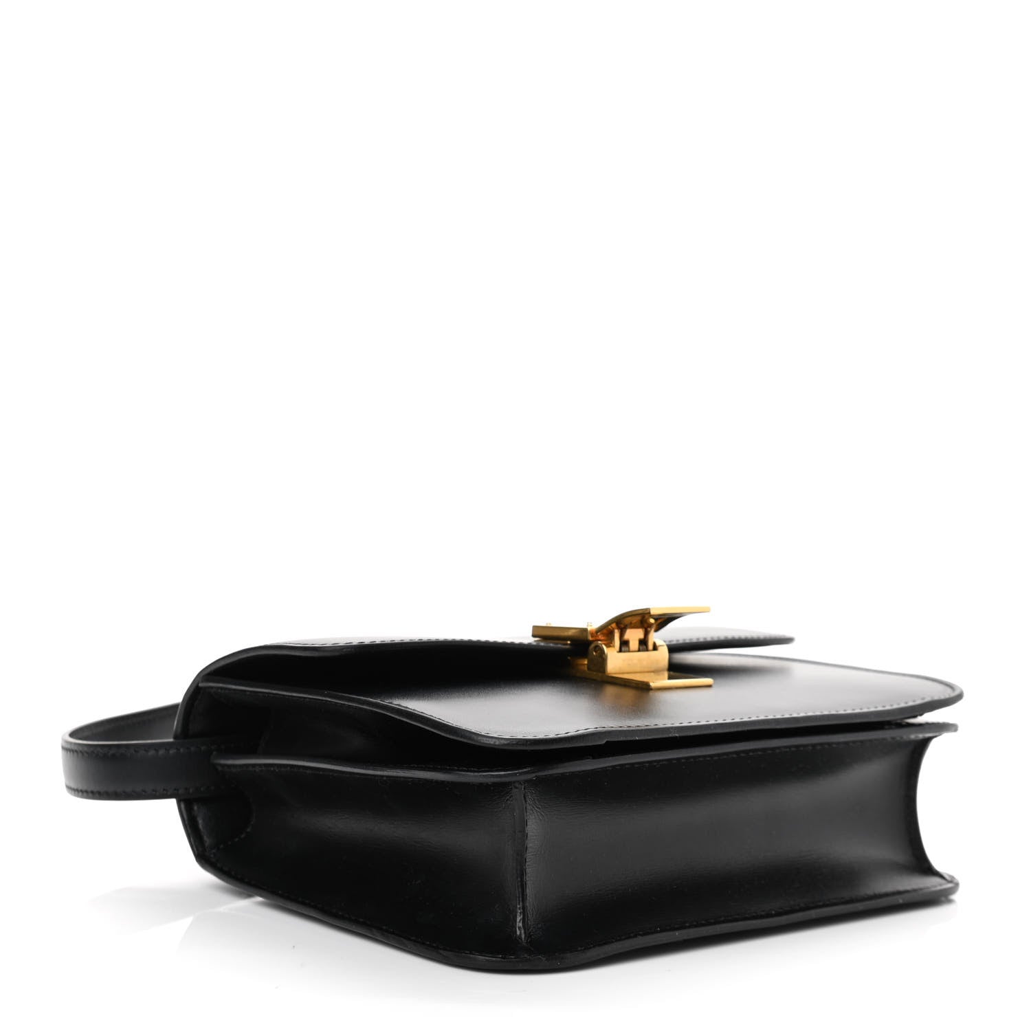 Celine Box Calfskin Teen Classic Box Flap Bag Black 4 of 9
