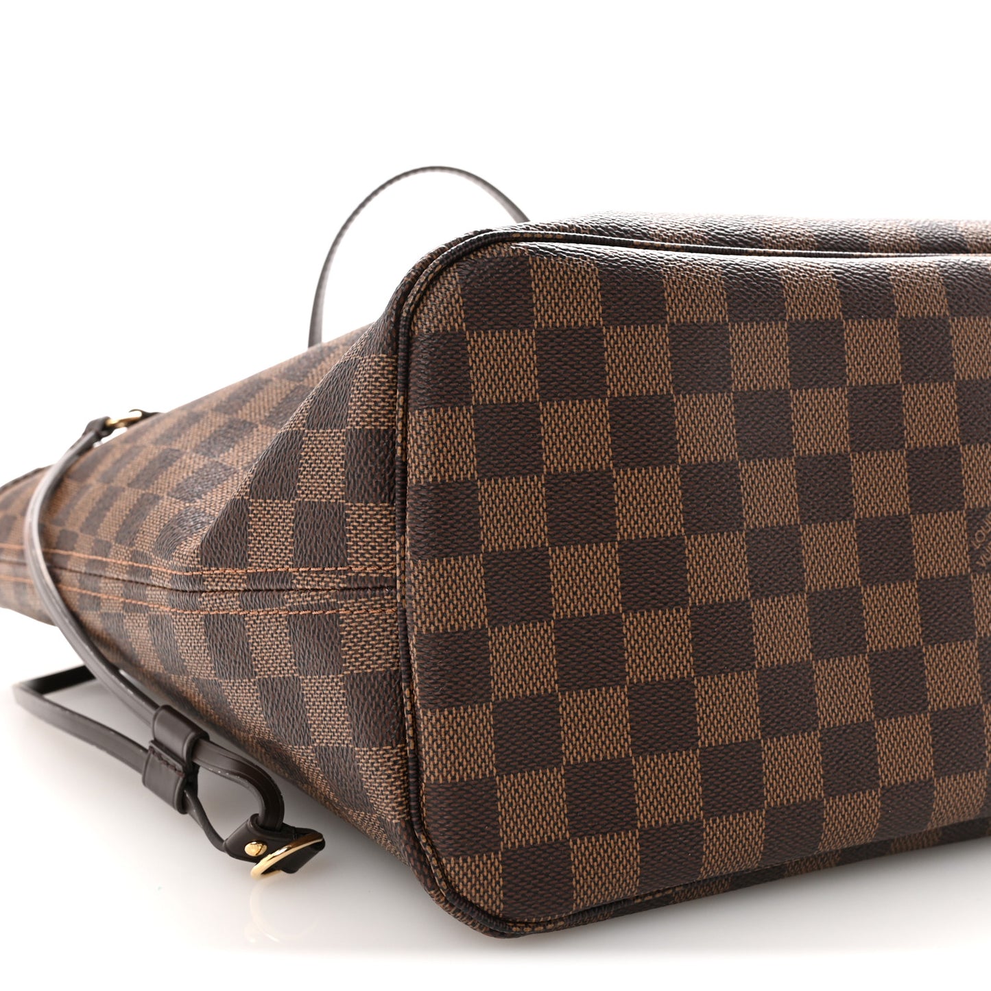 Damier Ebene Neo Neverfull MM Rose Ballerine