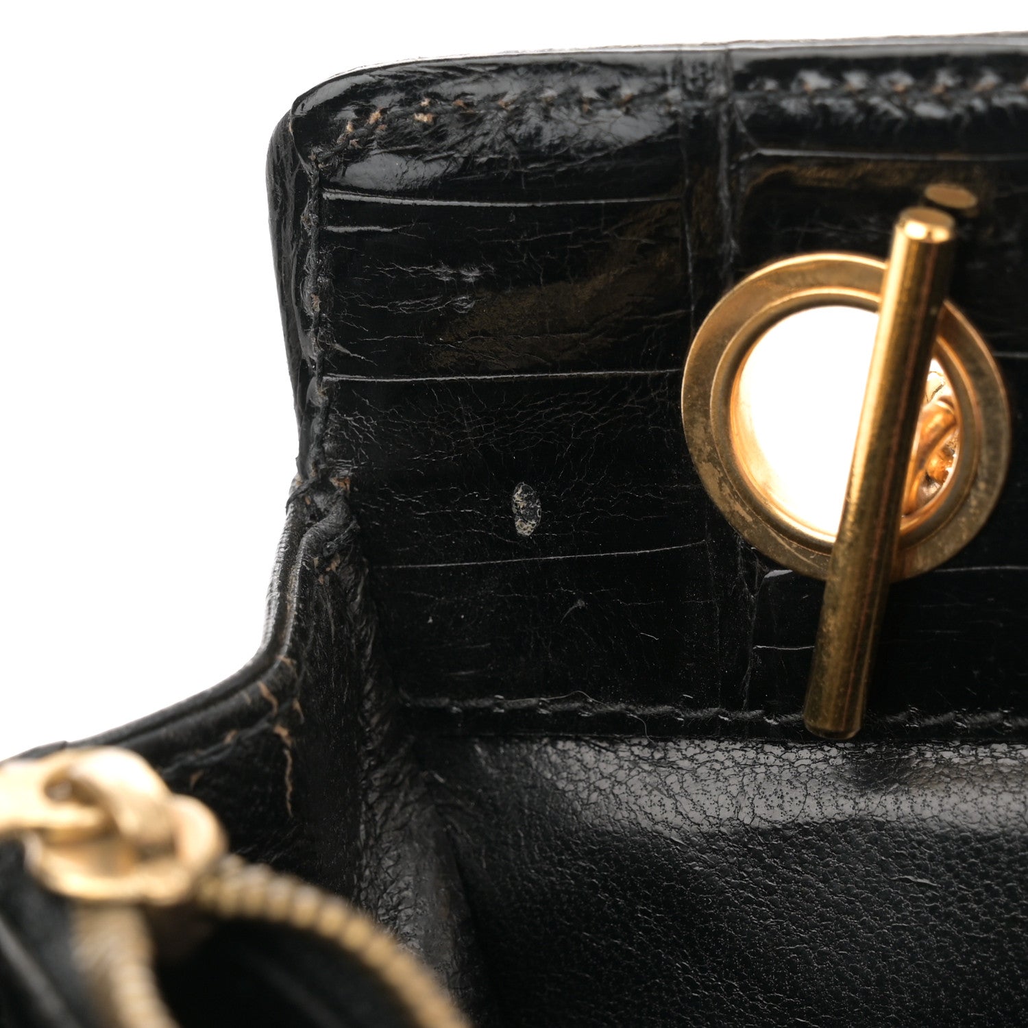 Chanel Alligator Tote Black 13 of 14