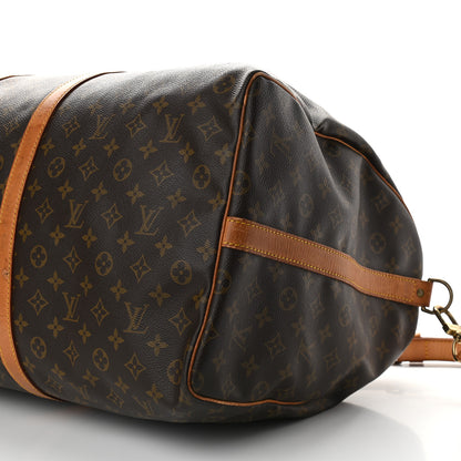 Louis Vuitton Monogram Keepall Bandouliere 60 9 of 13