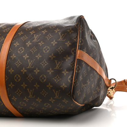Louis Vuitton Monogram Keepall Bandouliere 55 11 of 16