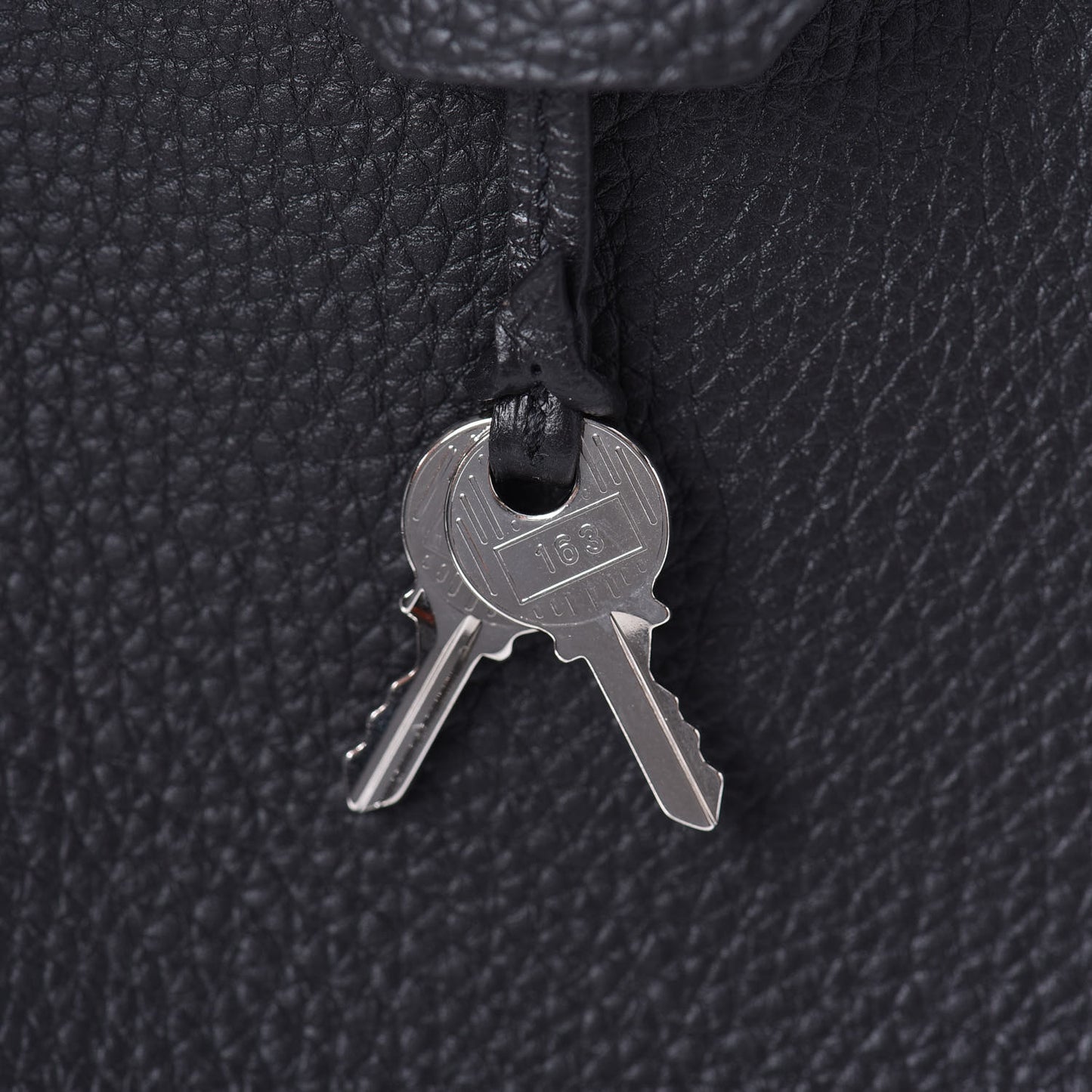 Togo Horseshoe Birkin 30 Black Etoupe