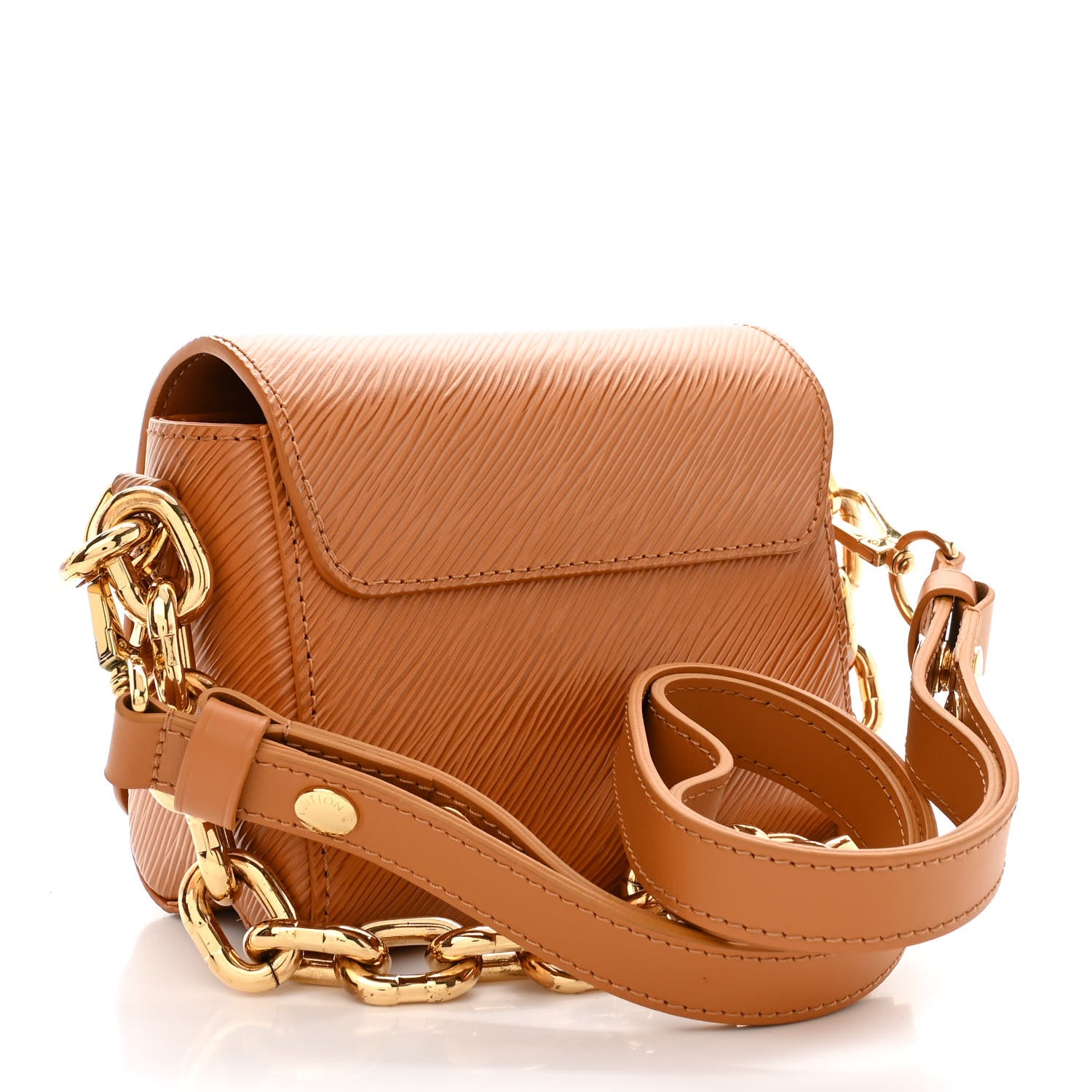 Louis Vuitton Epi Twist Lock Shoulder Bag XL Cipango 3 of 11