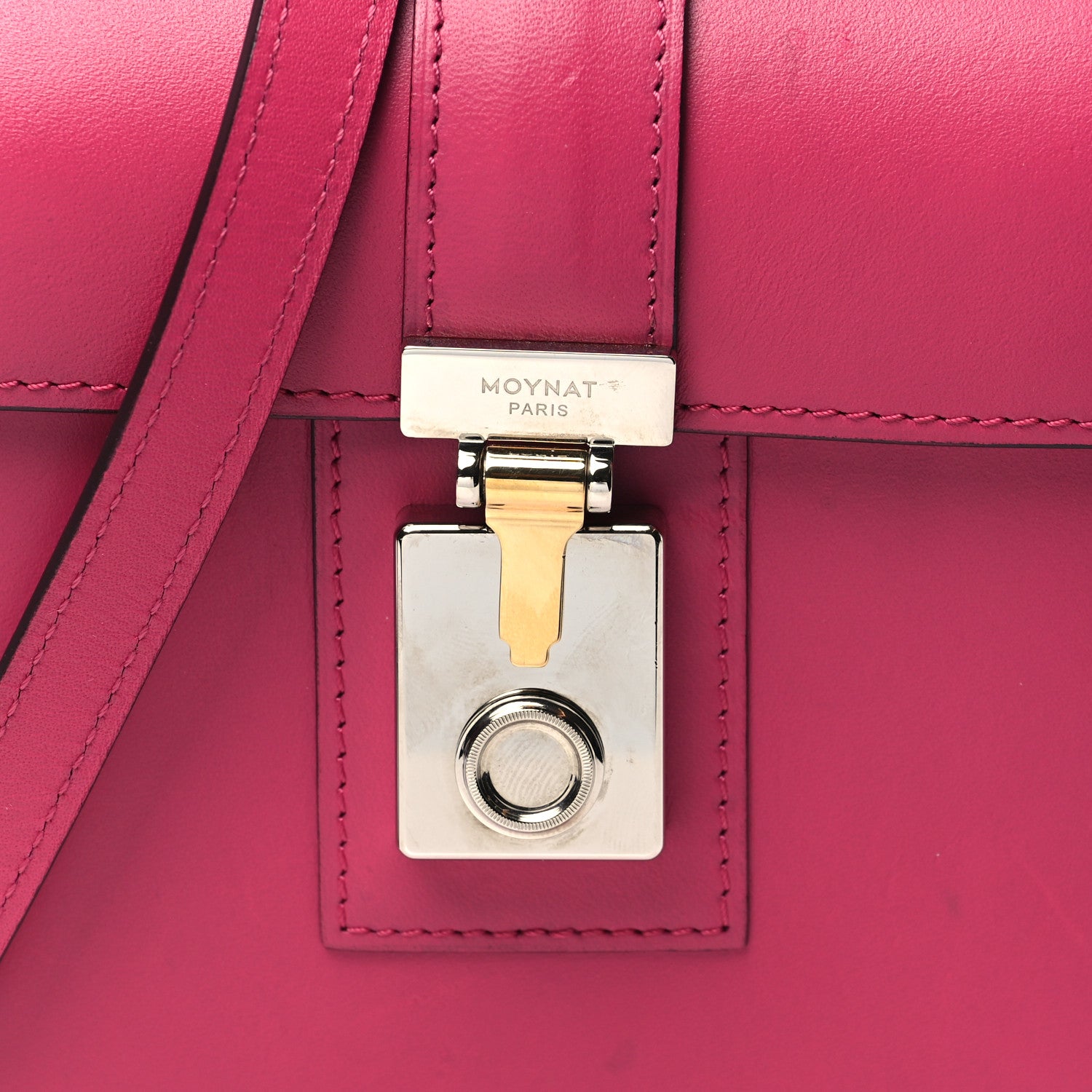 Moynat Box Calfskin Cabotine Pink 7 of 10