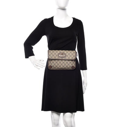Gucci GG Supreme Monogram Neo Vintage Web Belt Bag Brown 2 of 11