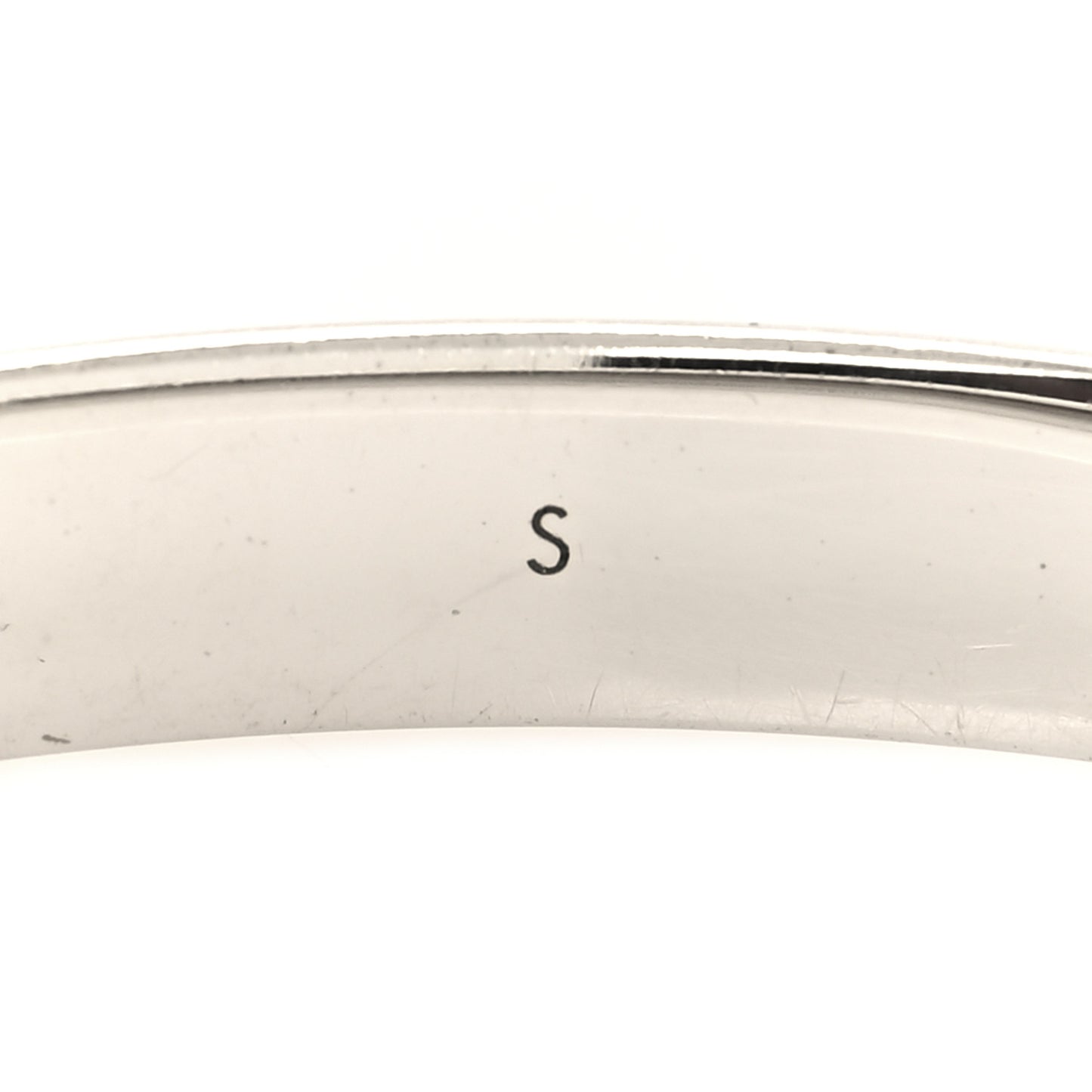 Palladium Monogram Nanogram Cuff S Silver
