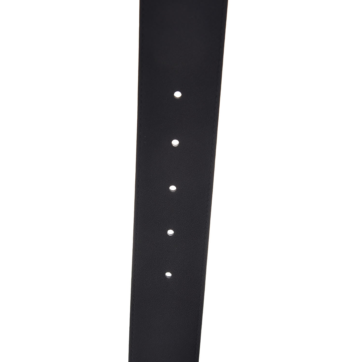 Gucci Textured Calfskin Double G 40mm Belt 85 34 Black 5 of 6