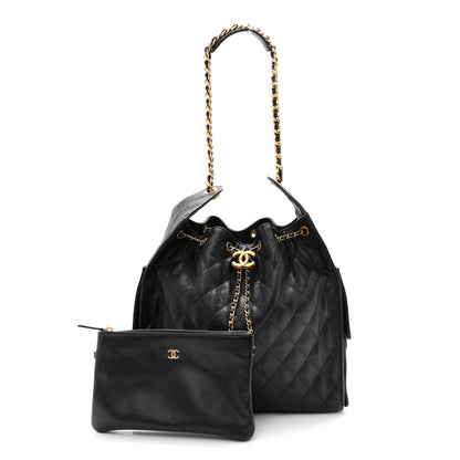 Chanel Caviar Quilted Medium Chanel 25 Handbag Black 3 of 12