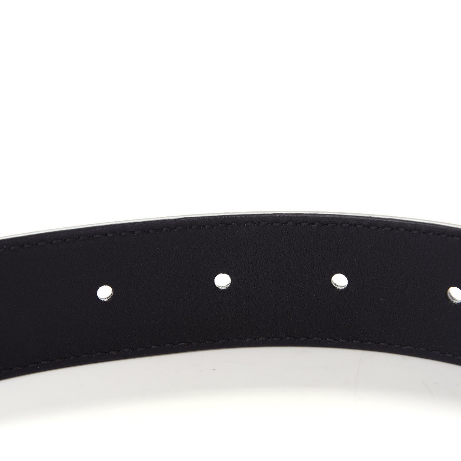 Gucci Calfskin Double G 30mm Belt 85 34 Black 4 of 5
