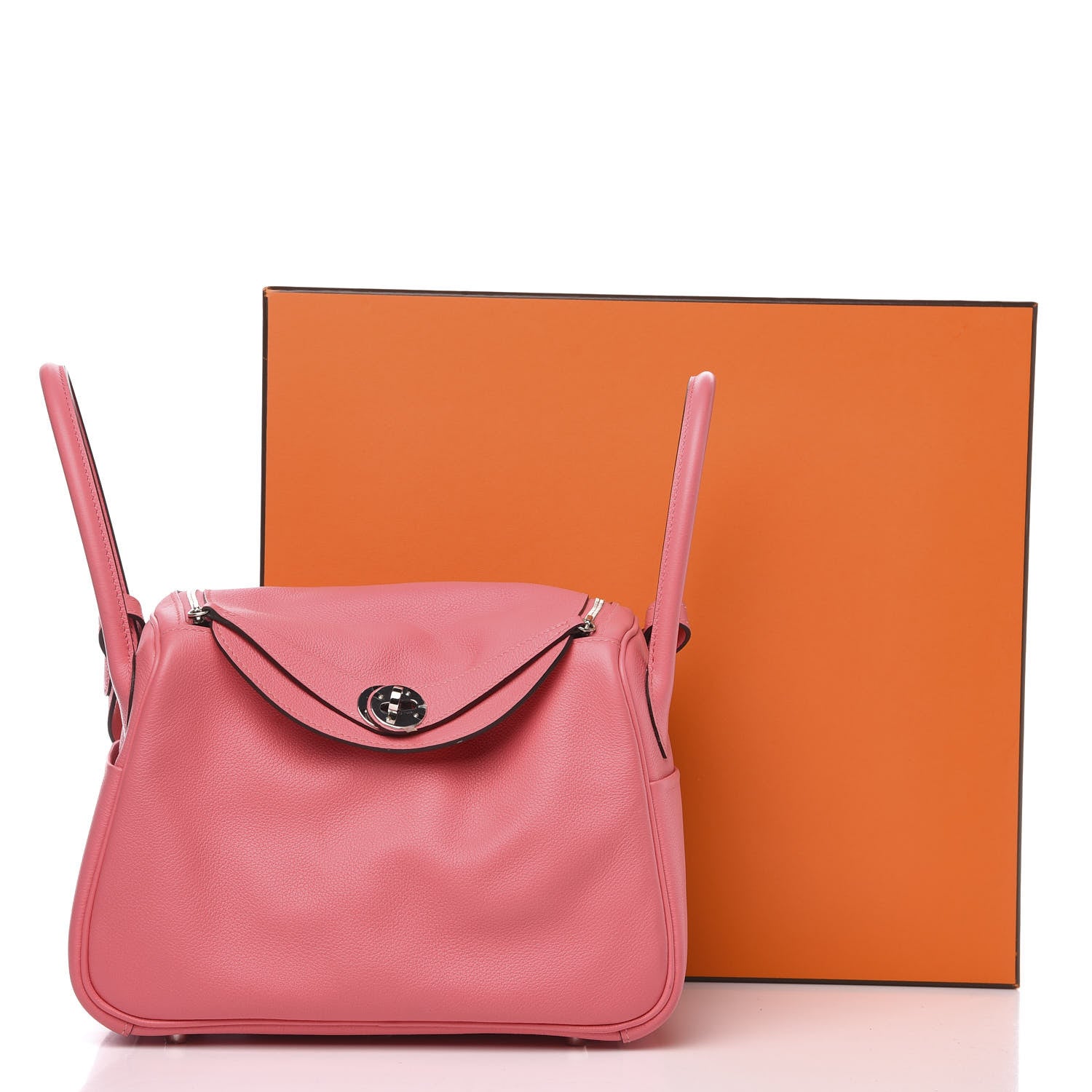Hermes Evercolor Lindy 26 Rose Azalee 11 of 11