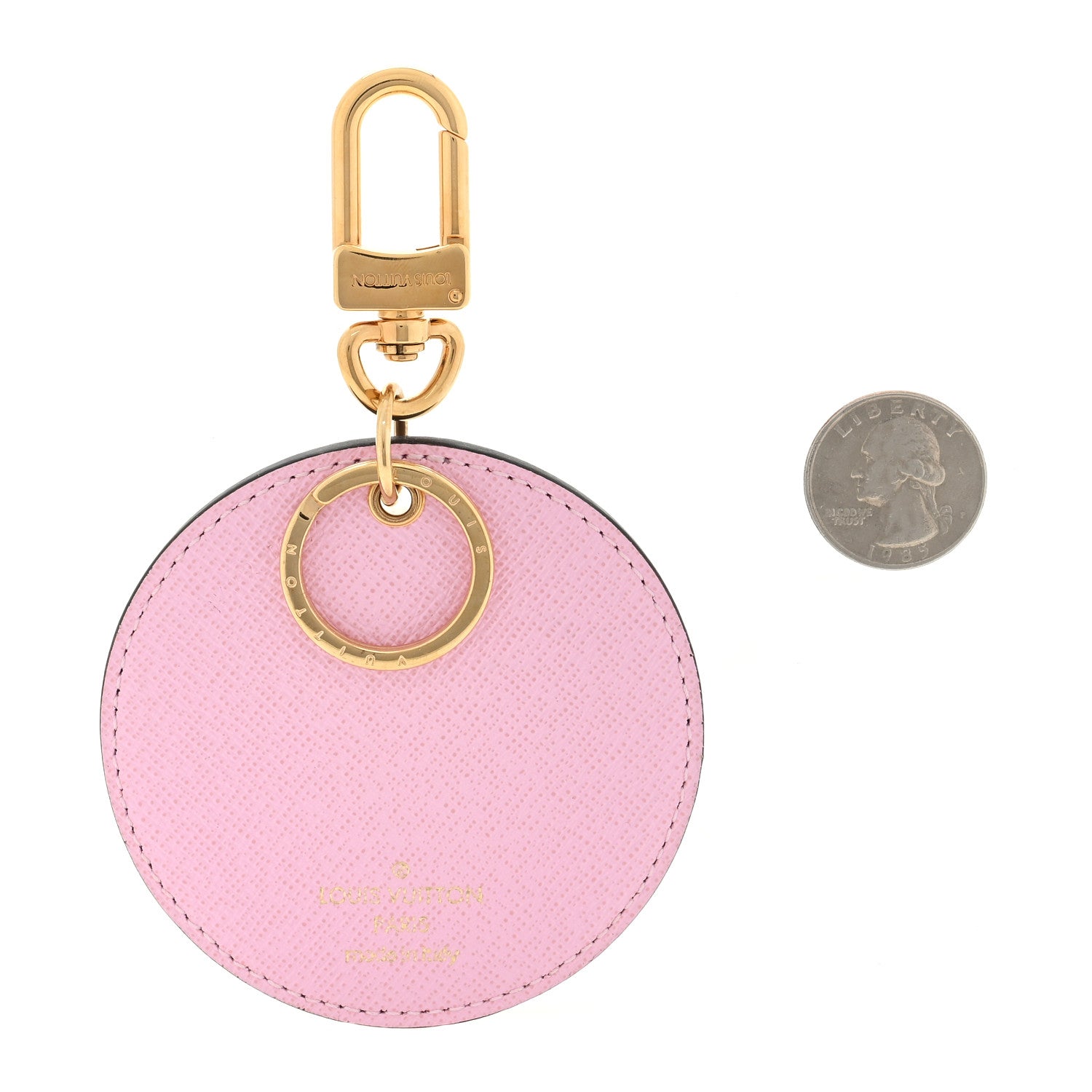 Louis Vuitton Monogram Illustre Transatlantic Bag Charm Key Ring 2 of 3