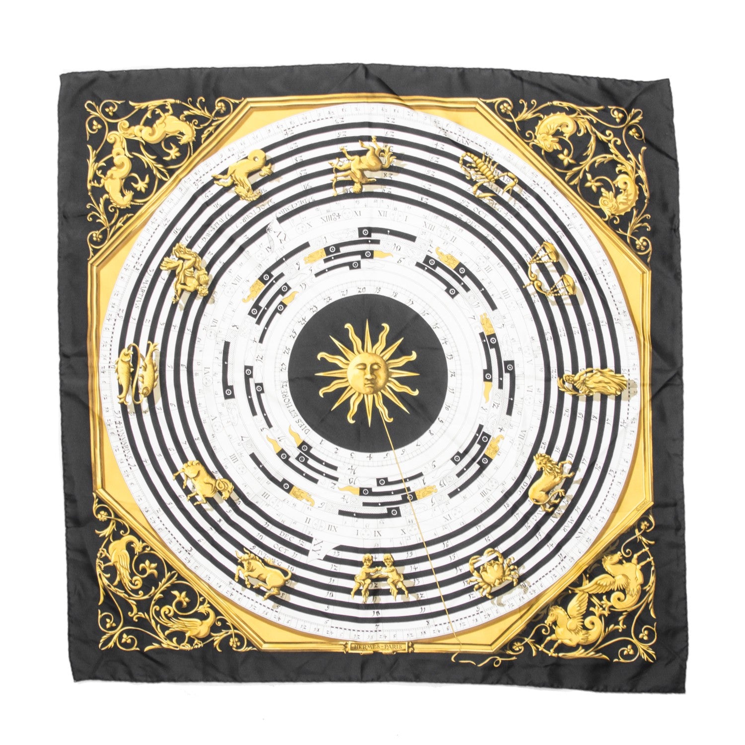 Hermes Silk Carre Astrologie Scarf 90 3 of 6