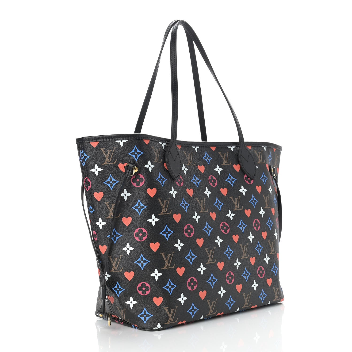 Louis Vuitton Game On Neverfull MM Black 4 of 12