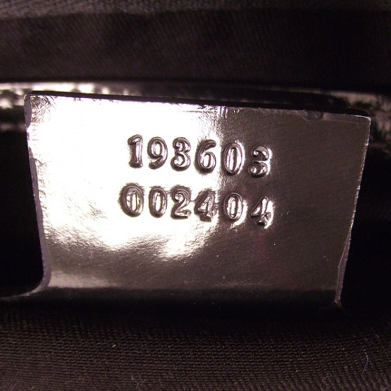 GG Monogram XL Joy Boston Metallic Gray