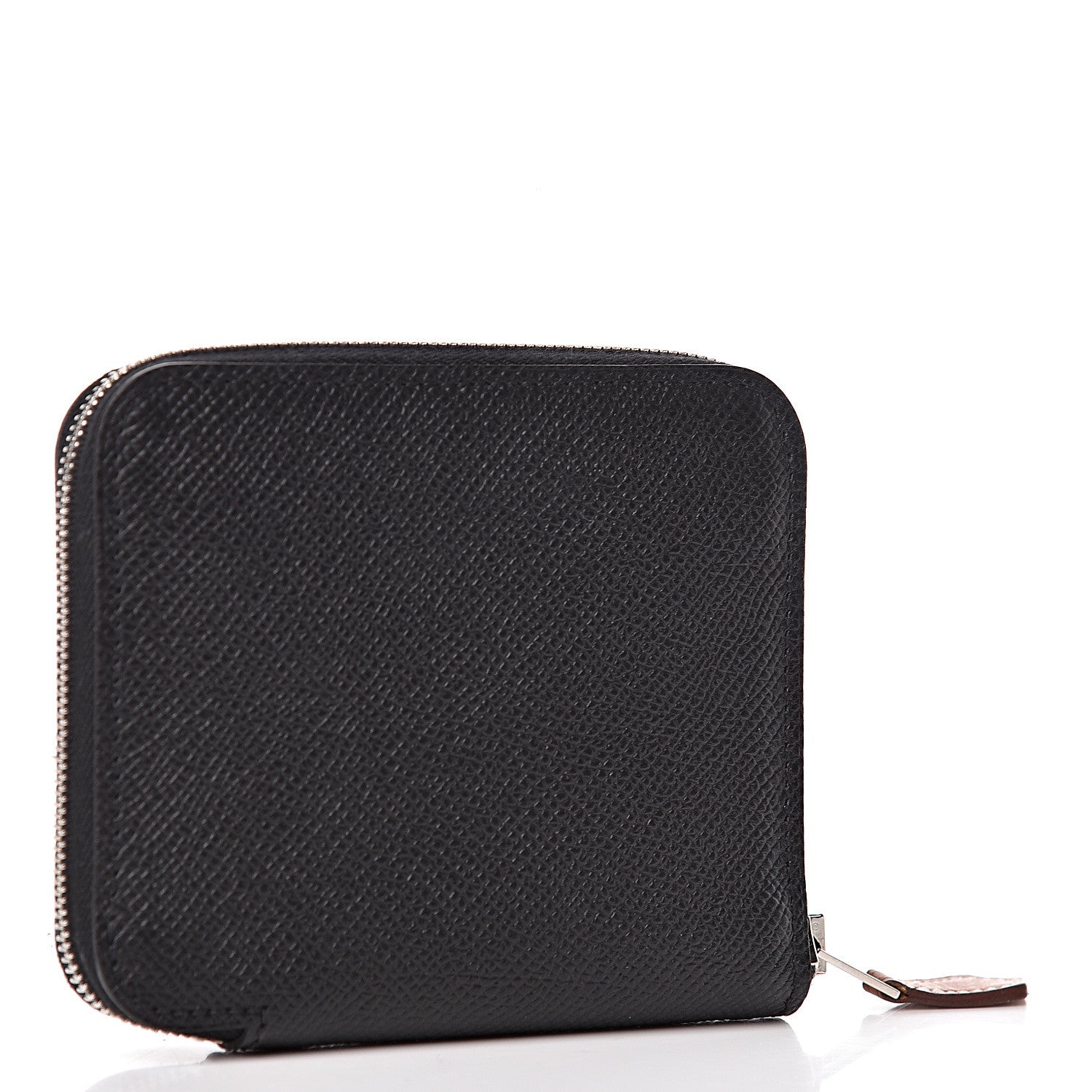 Hermes Epsom Silk'in Compact Wallet Black 3 of 6