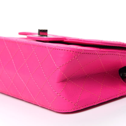 Chanel Goatskin Quilted 2.55 Reissue Mini Flap Fluorescent Pink 7 of 11