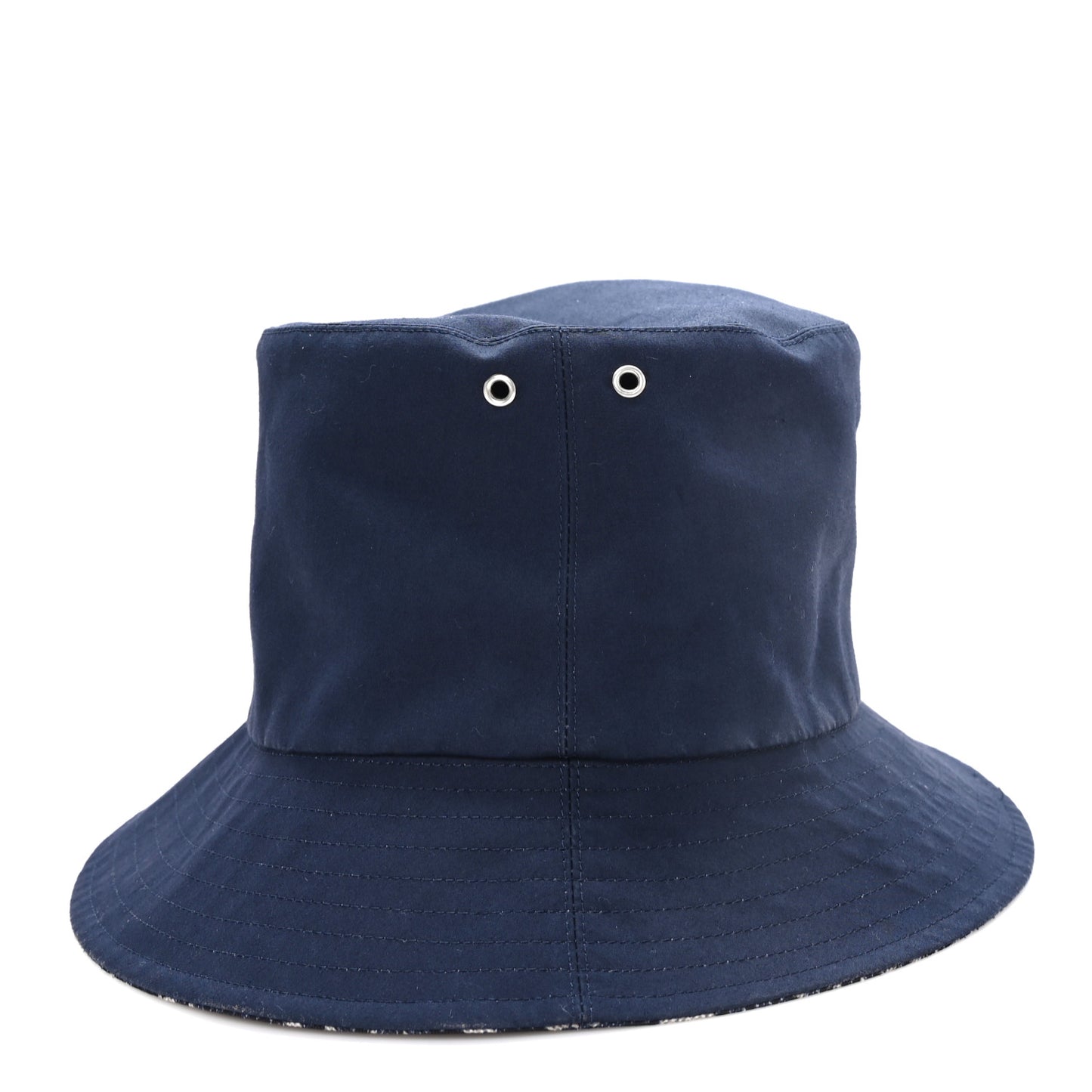 Oblique Reversible Teddy-D Brim Bucket Hat Blue
