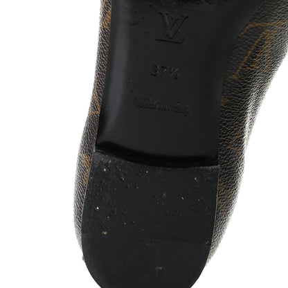 Louis Vuitton Monogram Upper Case Flat Loafer 37.5 13 of 14