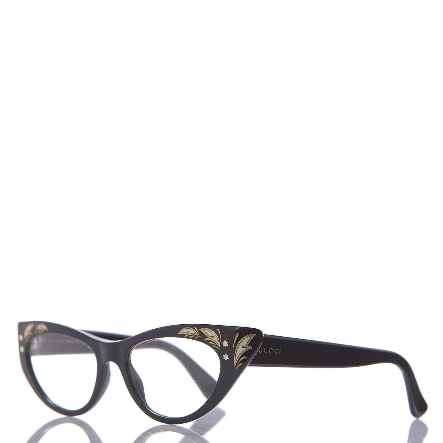 Acetate Cat Eye Optical Gasses GG3807/S Black