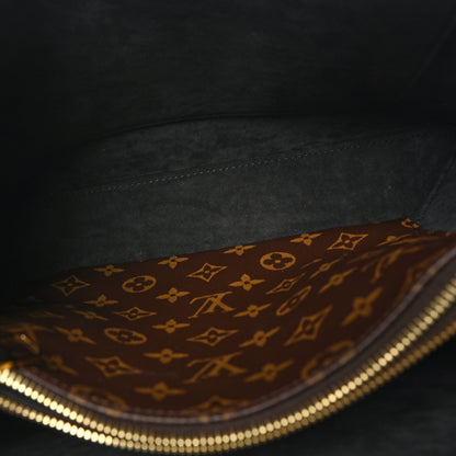 Louis Vuitton Monogram Flower Tote Black 6 of 10