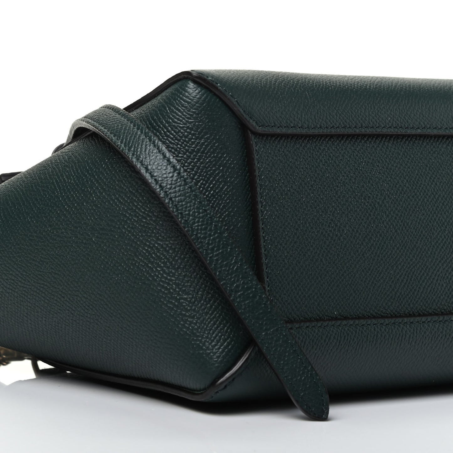 Grained Calfskin Nano Belt Bag Amazone