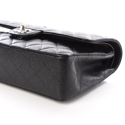 Chanel Caviar Quilted Medium Double Flap Black 6 of 8