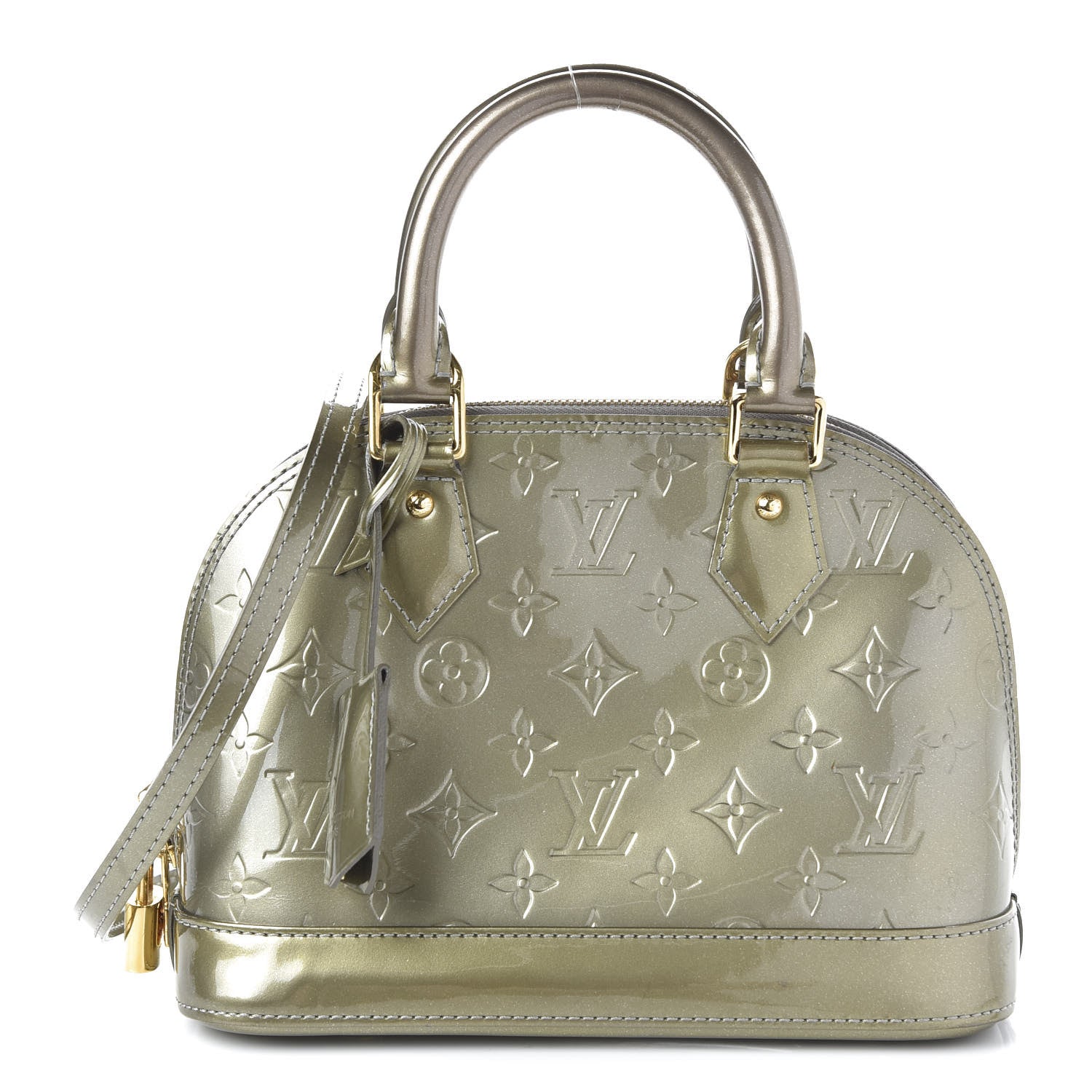 Louis Vuitton Vernis Alma BB Givre 1 of 9