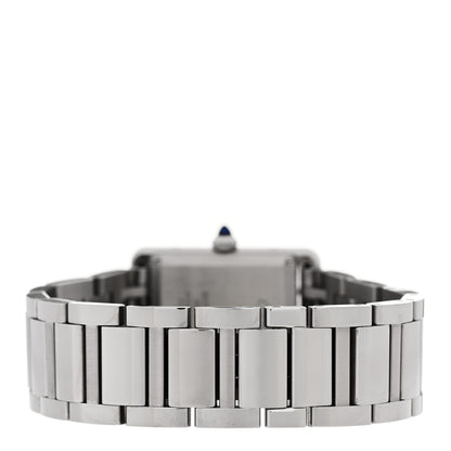 Cartier Stainless Steel 25mm Must de Cartier Tank Quartz Watch 3 of 5