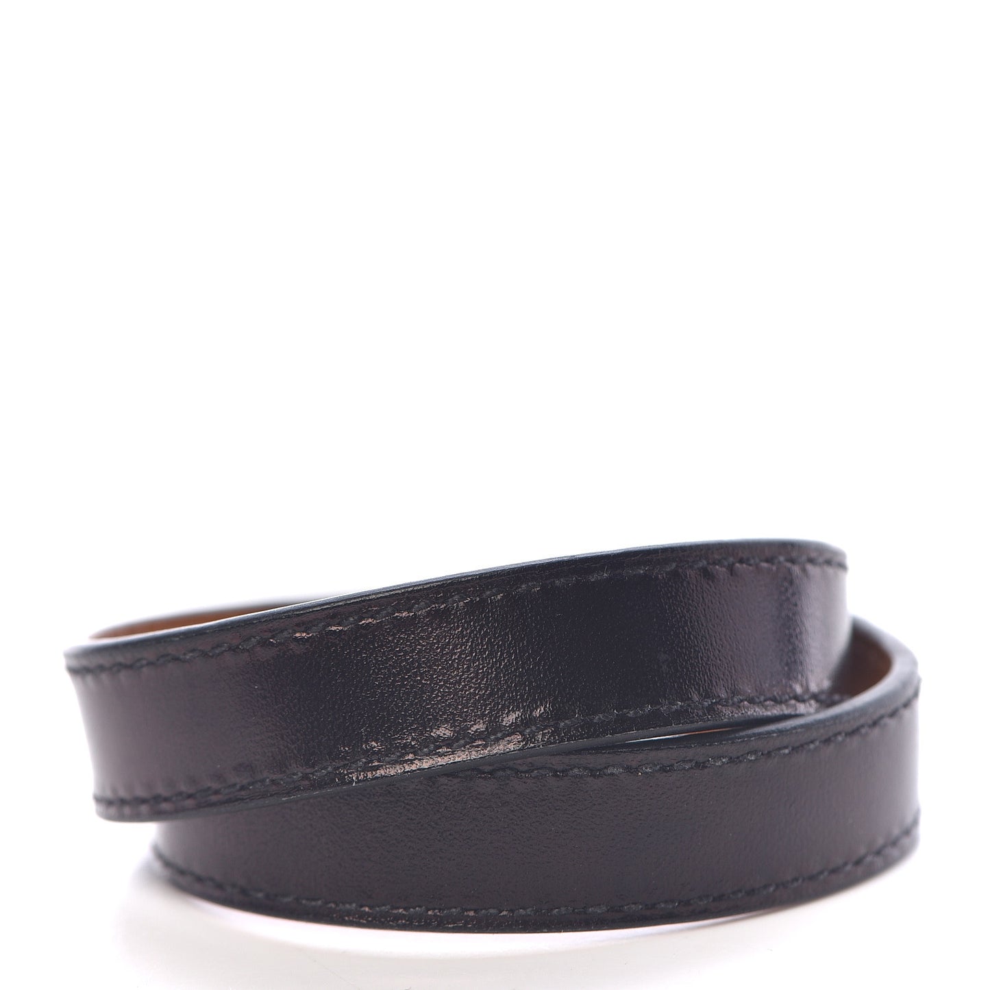 Box Kelly Double Tour Bracelet XS Black