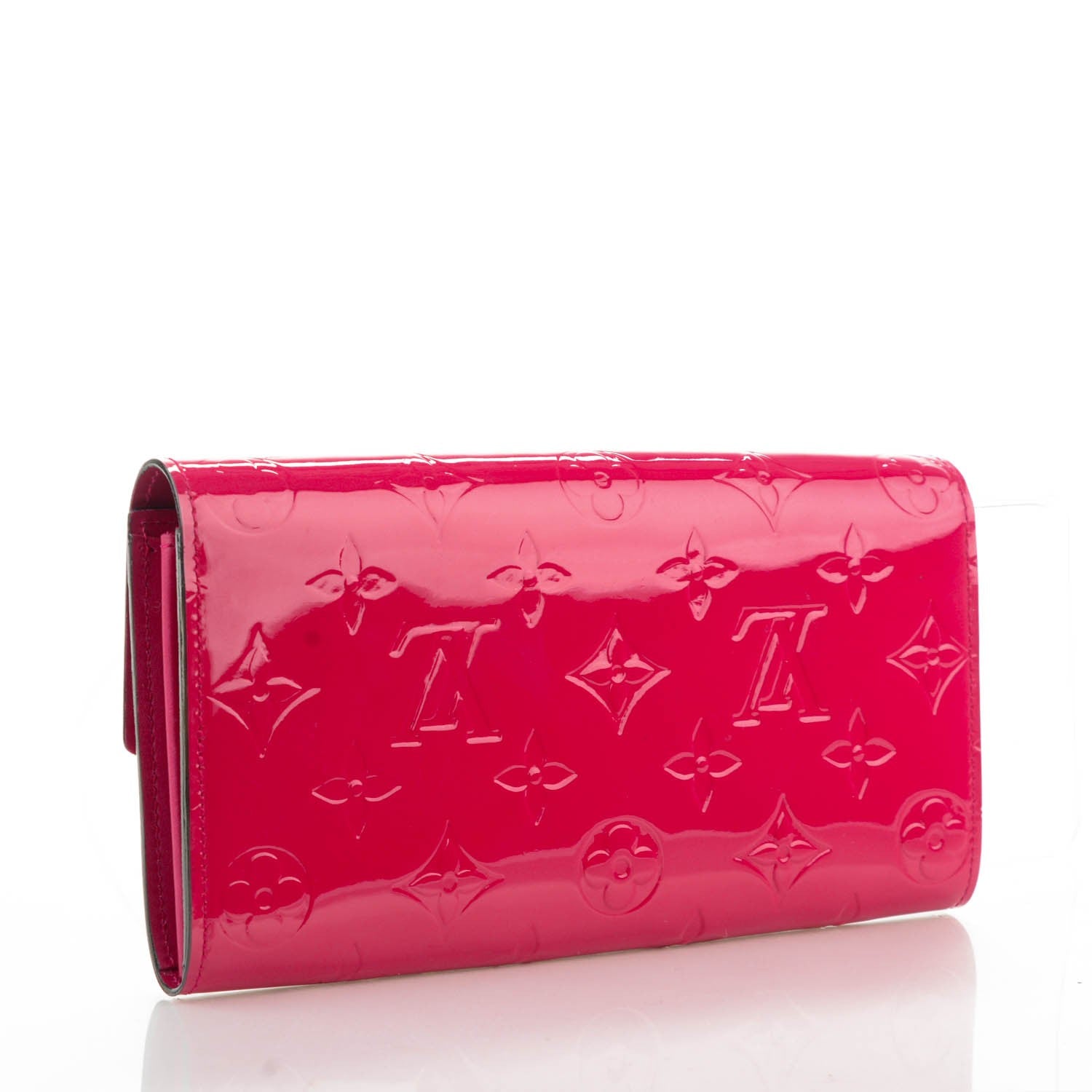 Louis Vuitton Vernis Sarah Wallet Rose Indien 3 of 7