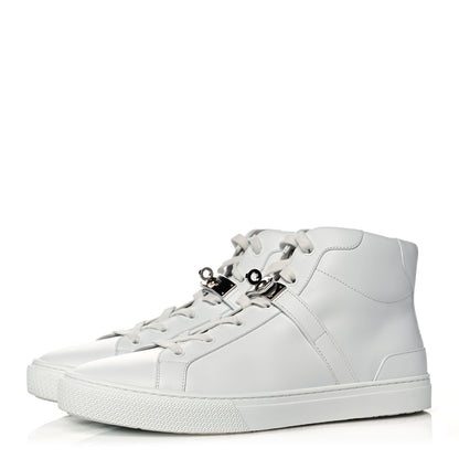 Hermes Calfskin Mens Daydream Sneakers 42.5 White 3 of 8