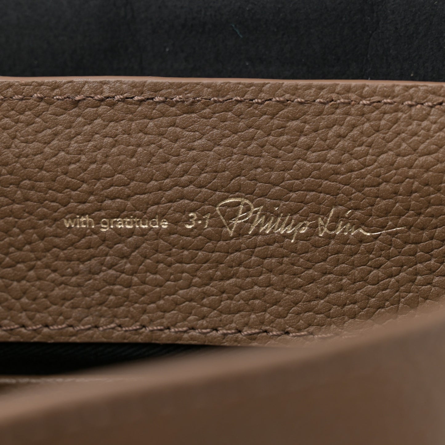 Pebbled Calfskin Pashli Backpack Mushroom