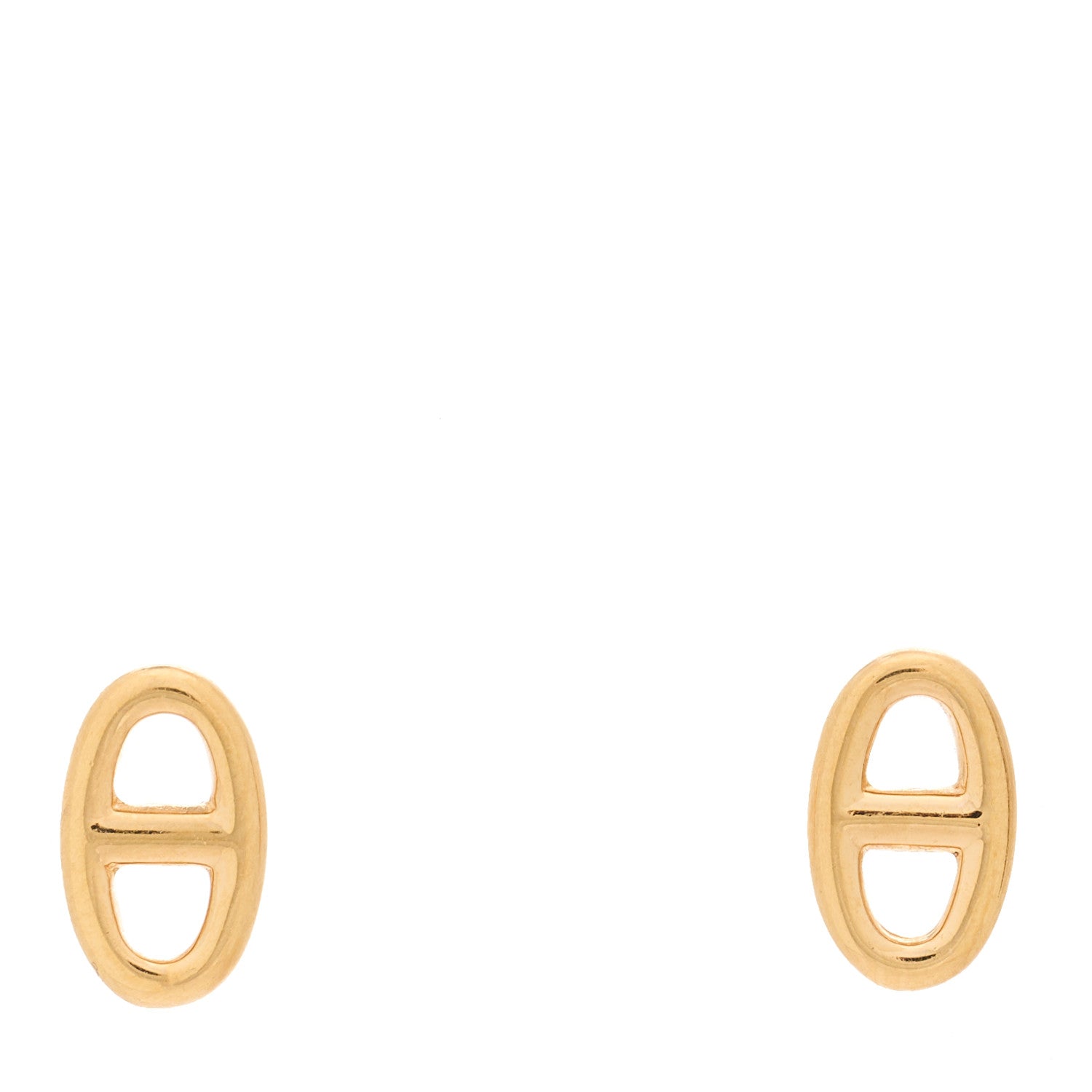 Hermes 18K Rose Gold TPM Farandole Stud Earrings 1 of 5