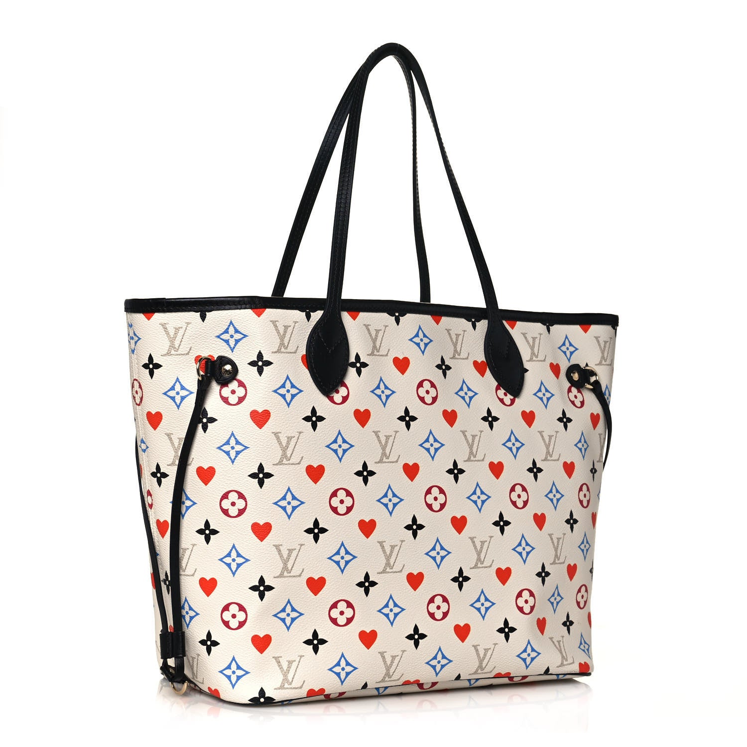 Louis Vuitton Game On Neverfull MM White 3 of 13