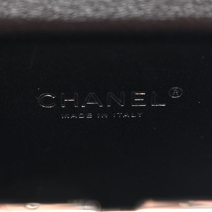 Chanel Plexiglass Crystal Robot Minaudiere Clutch Black 6 of 13
