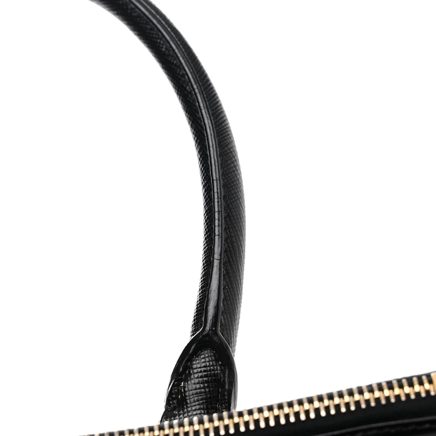 Prada Saffiano Medium Galleria Double Zip Tote Black 15 of 19