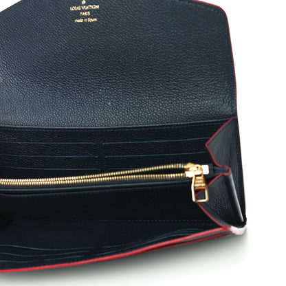Louis Vuitton Empreinte Sarah Wallet NM Marine Rouge 5 of 11