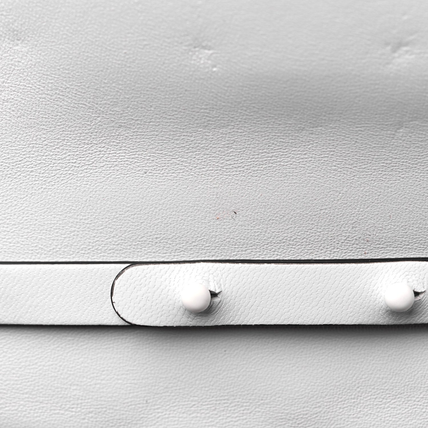 Valentino Garavani Lambskin Free Rockstud Spike Wallet on Chain Optic White 11 of 14