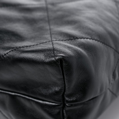 Chanel Shiny Calfskin Quilted Large Chanel 22 Black 12 of 12