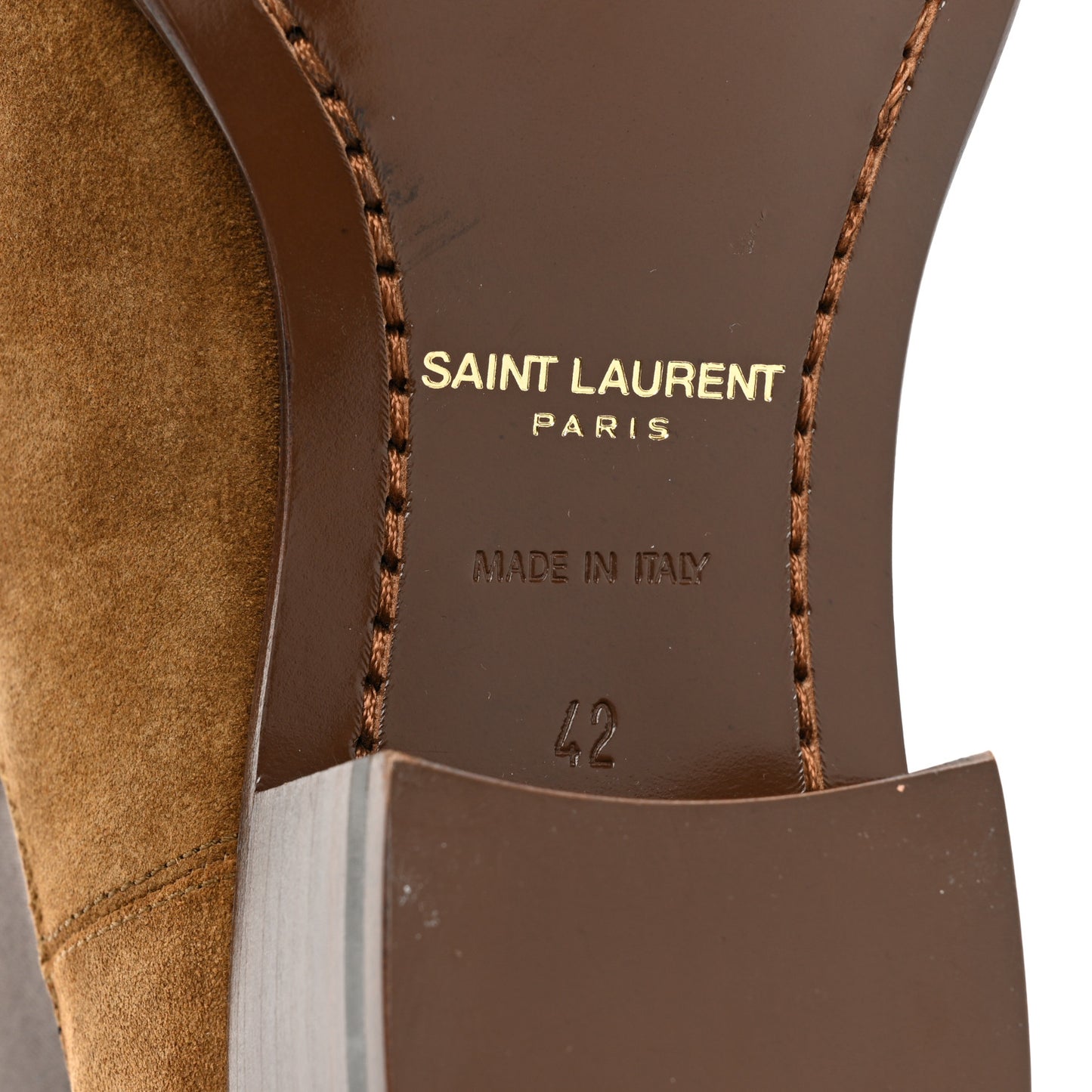 Suede Calfskin Mens Wyatt Chelsea Boots 42 Land