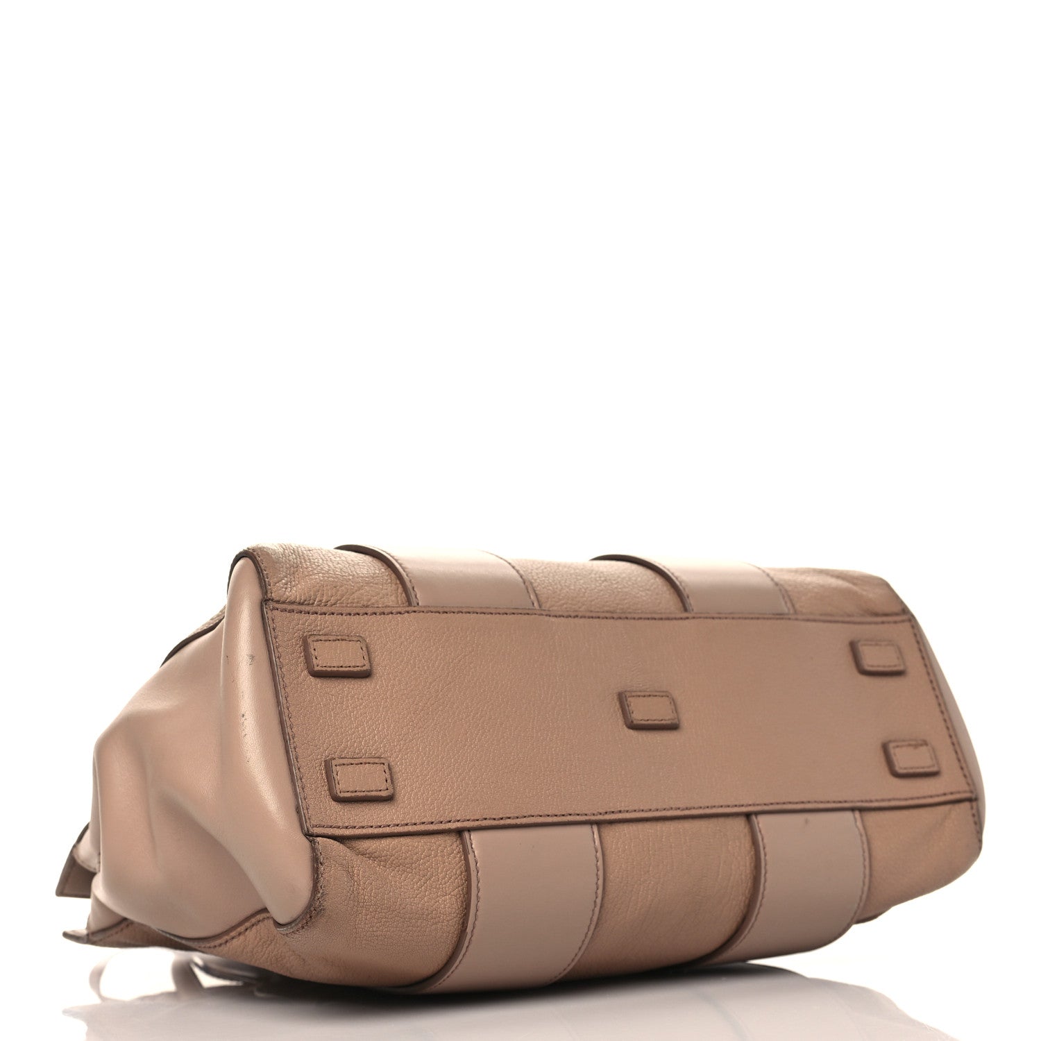 Miu Miu Madras Soft Calfskin Top Handle Satchel Cammeo 4 of 11