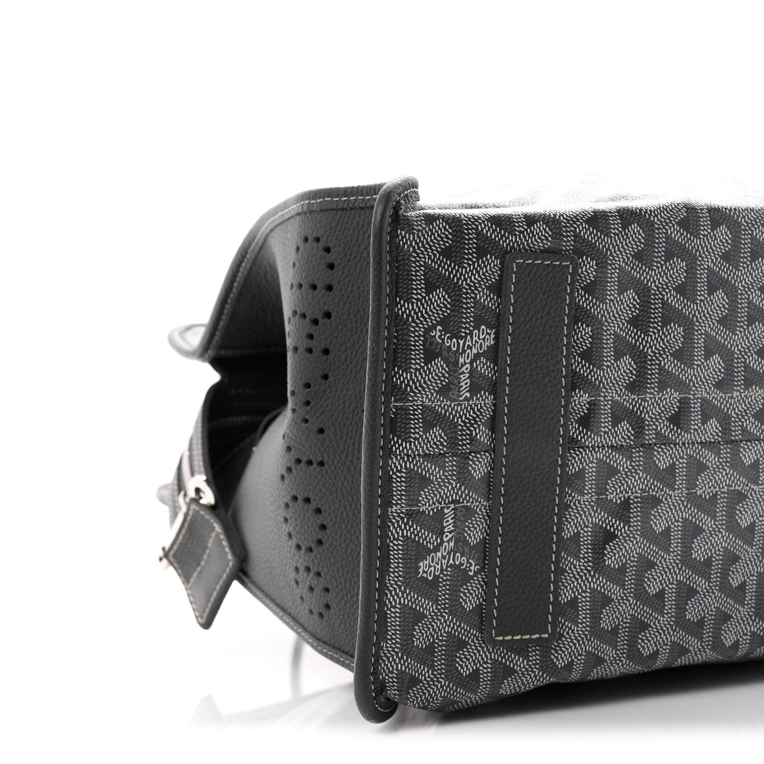 Goyard Goyardine Sac Hardy Pet Carrier PM Grey 11 of 13