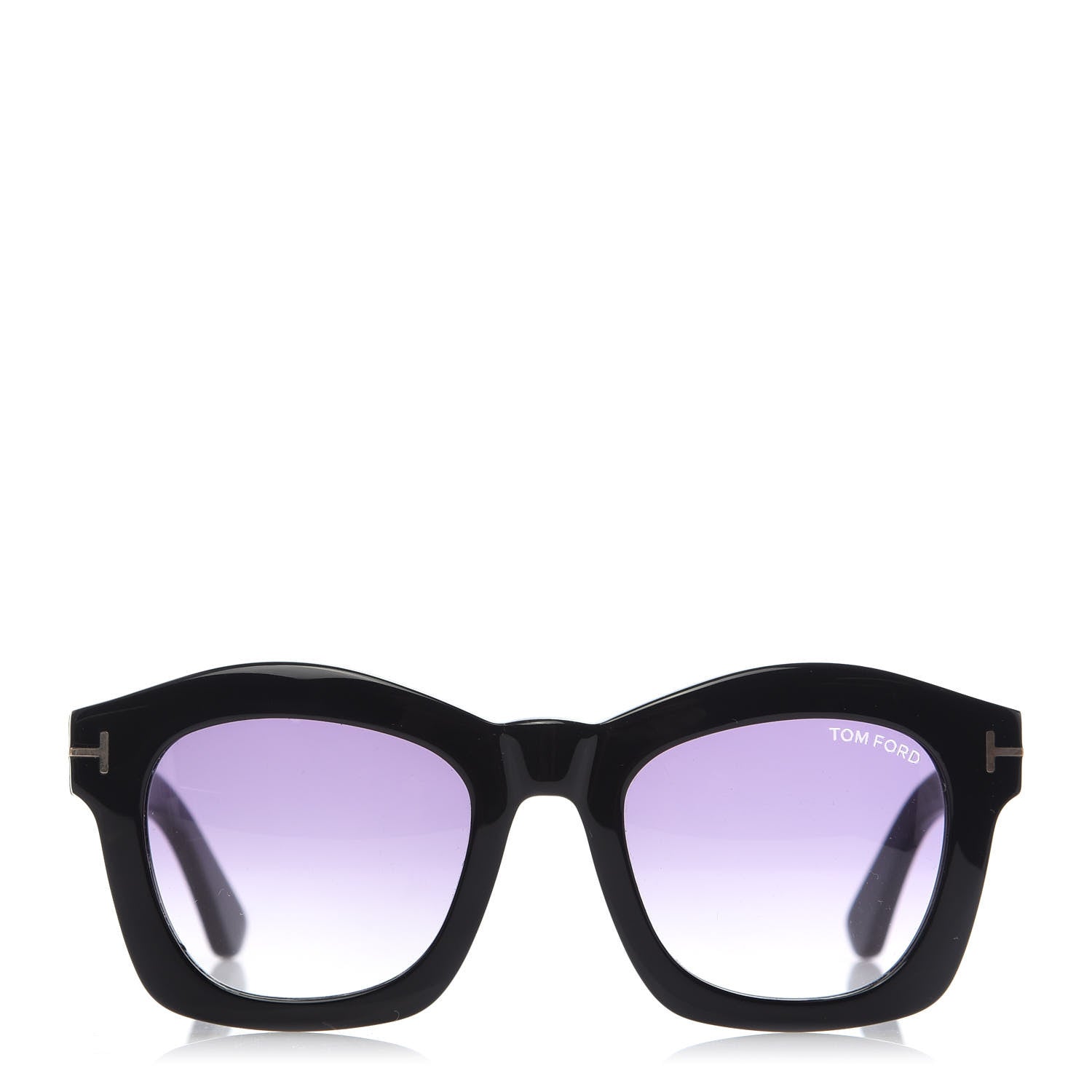 Tom Ford Acetate Greta Sunglasses TF431 Black 2 of 8