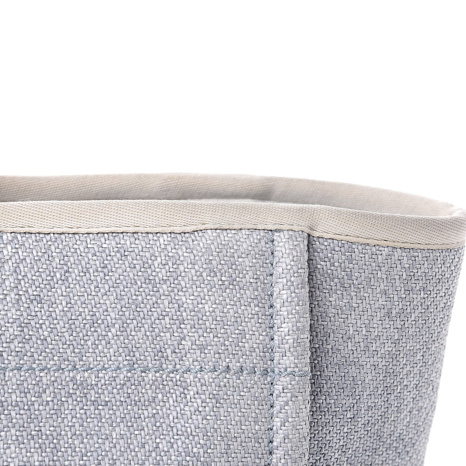 Chanel Woven Straw Large Deauville Tote Blue 14 of 18