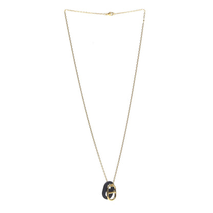 Hermes Swift O'Maillon Pendant Necklace Bleu Nuit 3 of 7