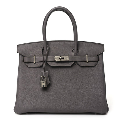 Hermes Togo Birkin 30 Etain 1 of 10