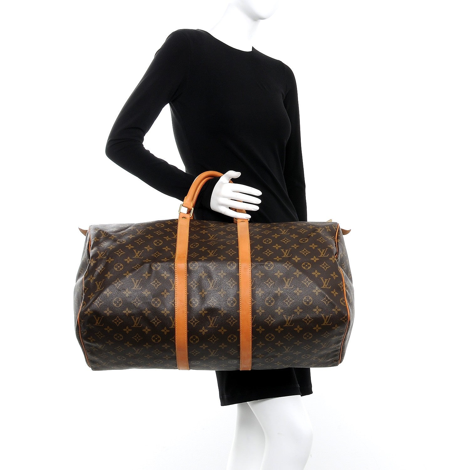Louis Vuitton Monogram Keepall 55 2 of 13